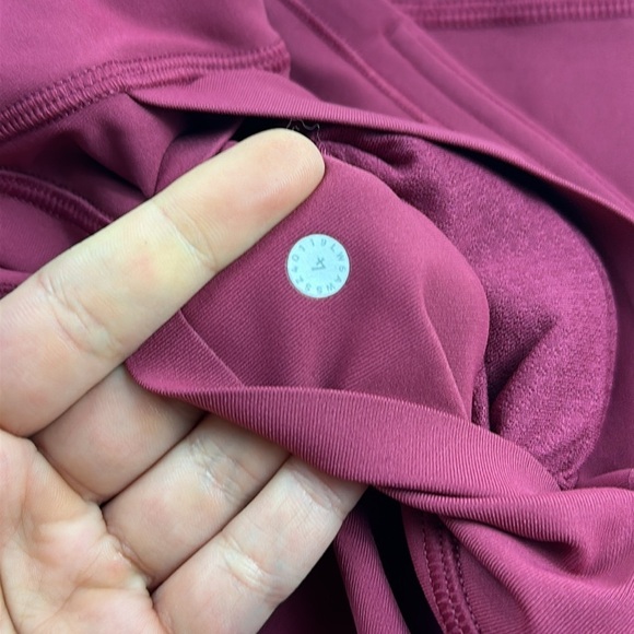Lululemon Time To Sweat Crop *23" Star Ruby - Picture 5 of 6